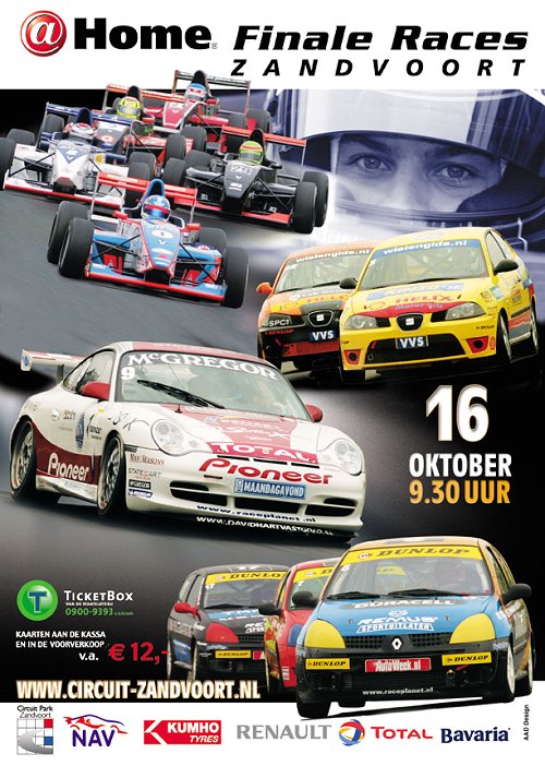 Kom naar de @home finale races!